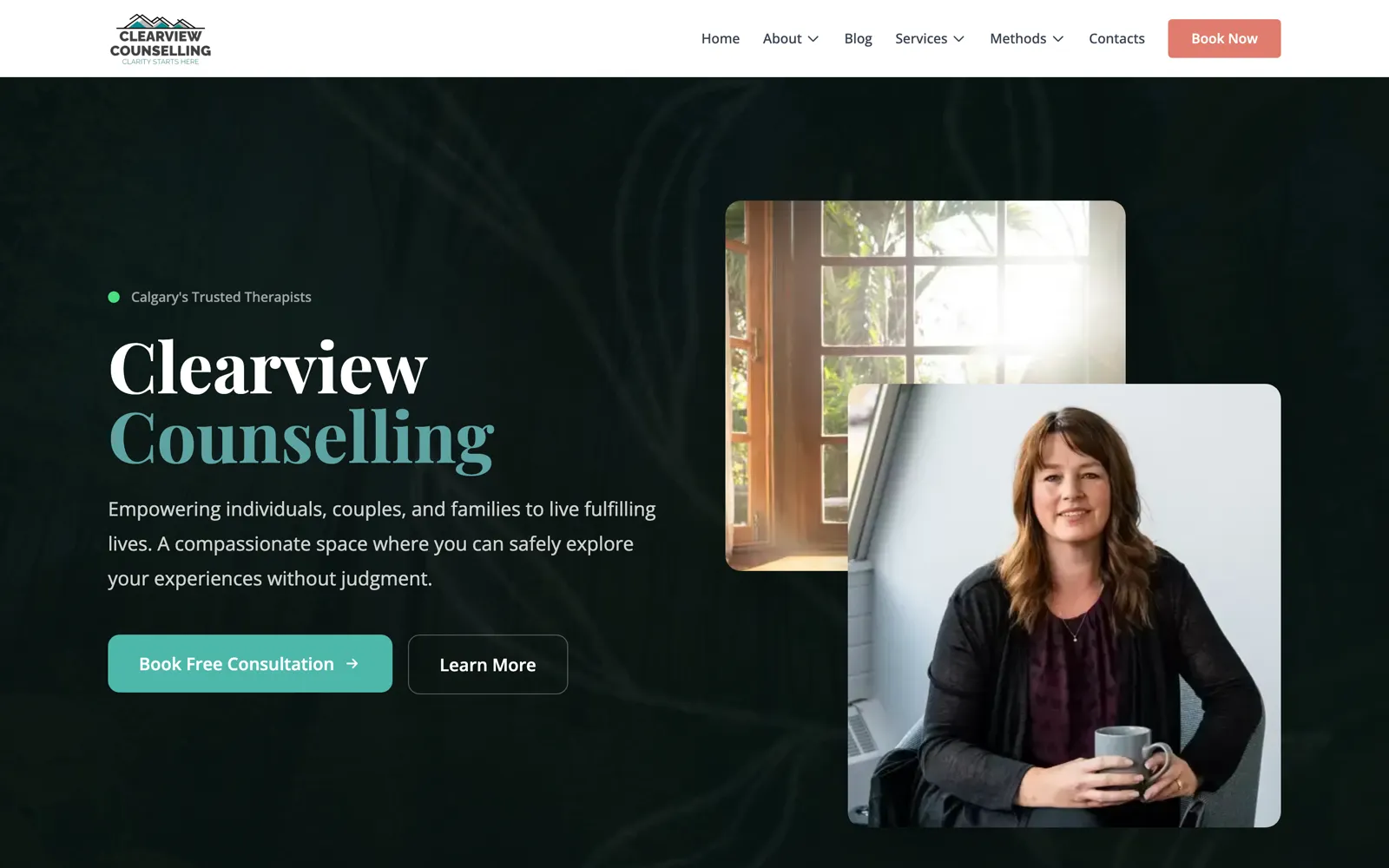 Counselling practice website